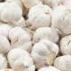 Many garlic cloves, which are sometimes fed to horses